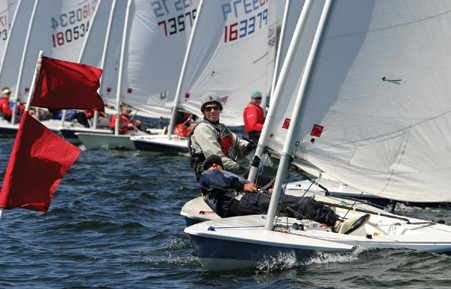 The Newport Laser Fleet, Home of Champions