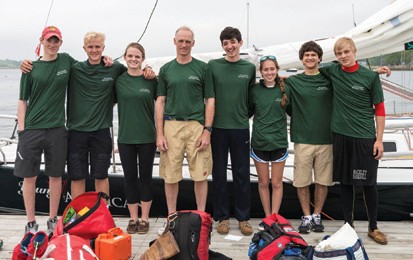 AYC Junior Big Boat Team Sails to Victory in the Block Island Race