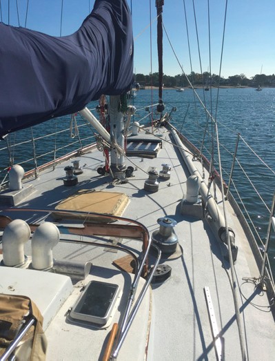 Refit of “Scaramouche”