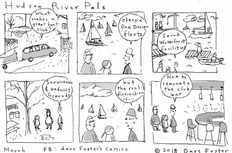 Comic by Dave Foster: Hudson River Pals