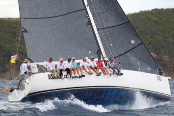 VAruna Victorious in the St. Thomas International Regatta!