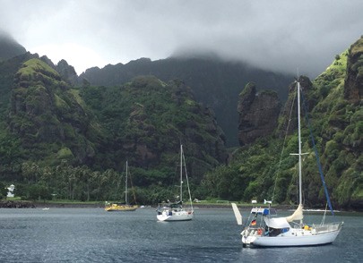 From the Log of Persevere: That Pacific Paradise that is Marquesas