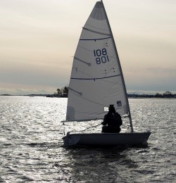 Frostbiting at American Yacht Club