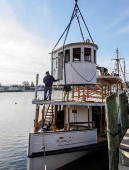 A Busy Season in the Mystic Seaport Shipyard