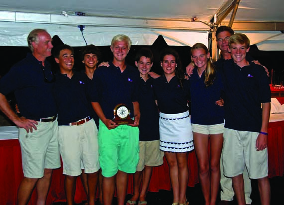 AYC Junior Big Boat Team Conquers the Buzzards