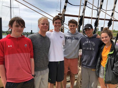 Aquidneck Island Students Complete Voyage Aboard Tall Ship Oliver Hazard Perry