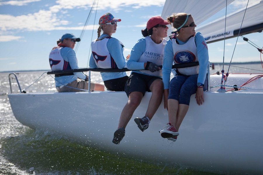 Clemmie Everett and Crew Earn International Women’s Keelboat Championship