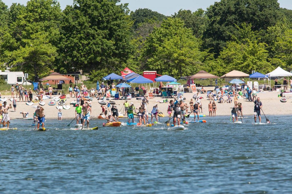 WindCheck Magazine 5th Annual Surfrider Foundation Charles Island SUP