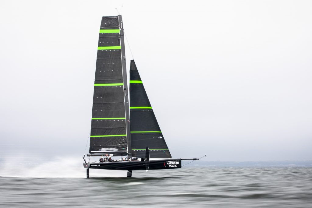 The Mule at speed on Pensacola Bay © Will Ricketson/American Magic