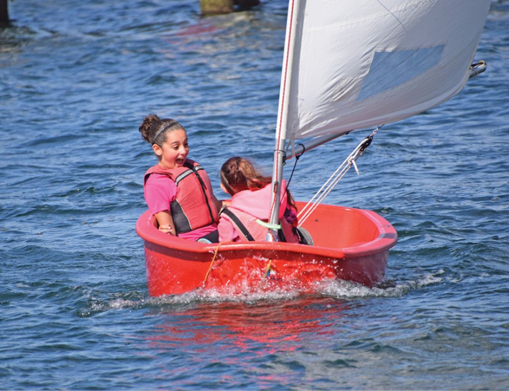 Above all else, learning to sail should be FUN!