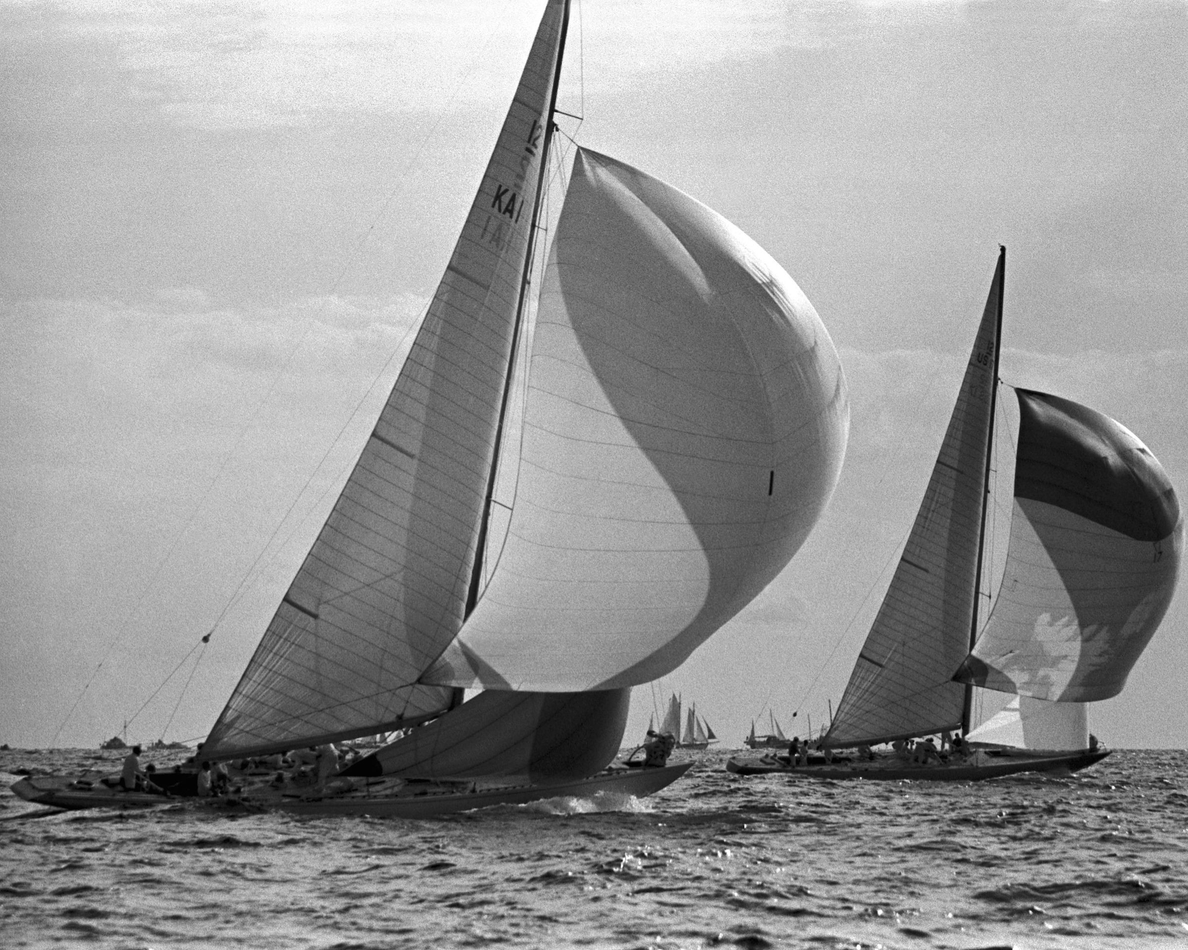 Richard James Matthews, veteran of America’s Cup campaigns in 1958 & 1962, crosses the bar