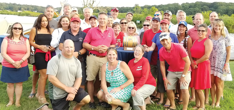 Duck Island Yacht Club Wins the Essex Rum Challenge Club Trophy