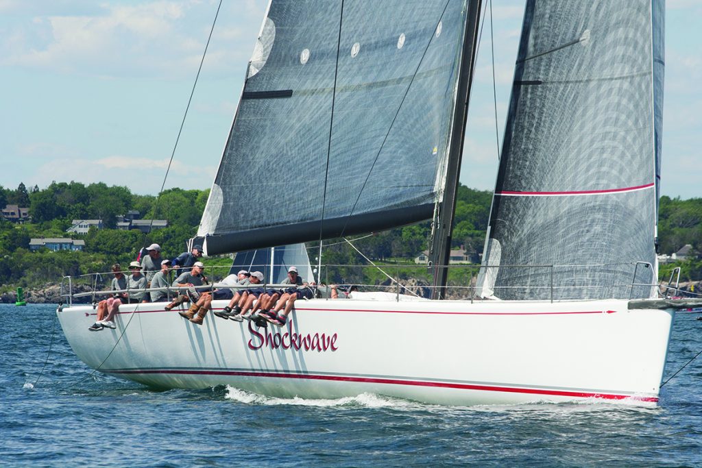 McMichael Yacht Yards & Brokers has taken their long-standing relationship with the Newport Bermuda Race to the next level by becoming an Official Sponsor of the biennial 635-nautical mile race. © Stephen R Cloutier