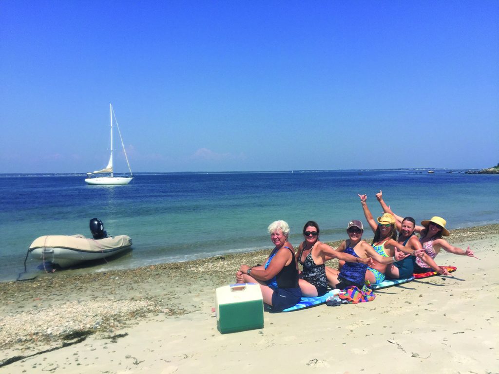 Poet’s Lounge Charters offers sailing on Fishers Island Sound and the Caribbean, with visits to the best beaches in both areas. © sailpoetslounge.com