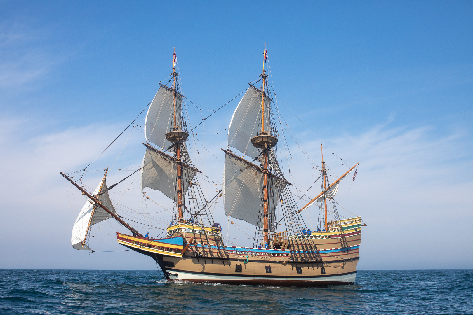 Final Stages of MAYFLOWER II’s Homecoming Voyage Underway