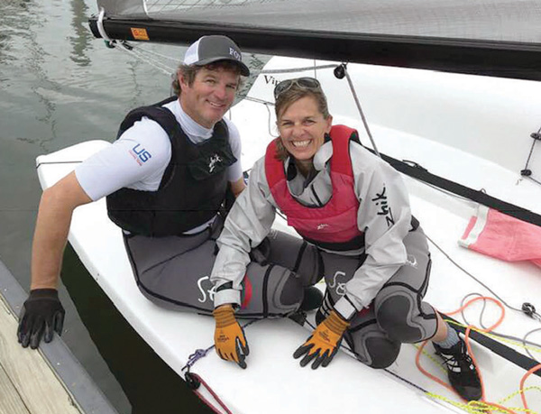 Mary & Geoff in their Viper