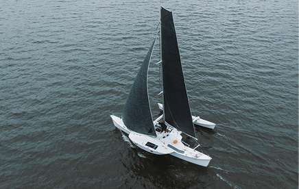 Ryan Finn Attempts First World Record for a Solo Non-Stop Sail from NY to San Francisco