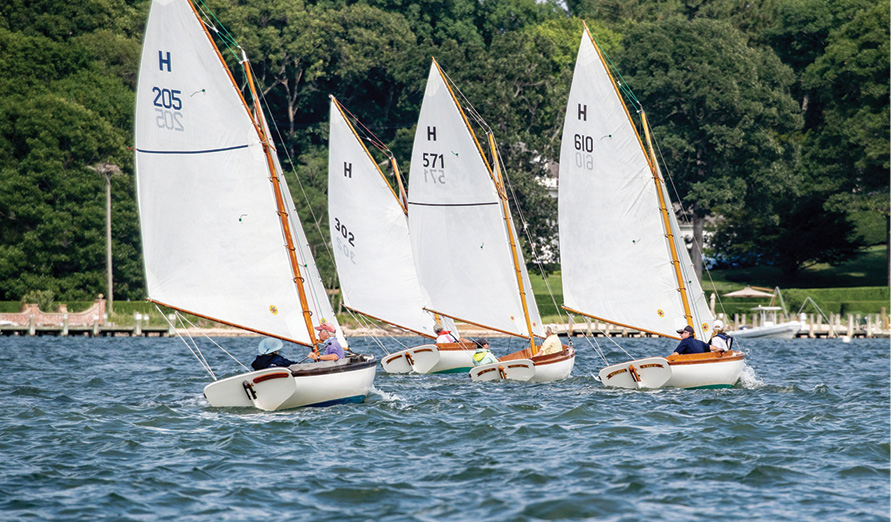 The H12 Fleet of Shelter Island Yacht Club