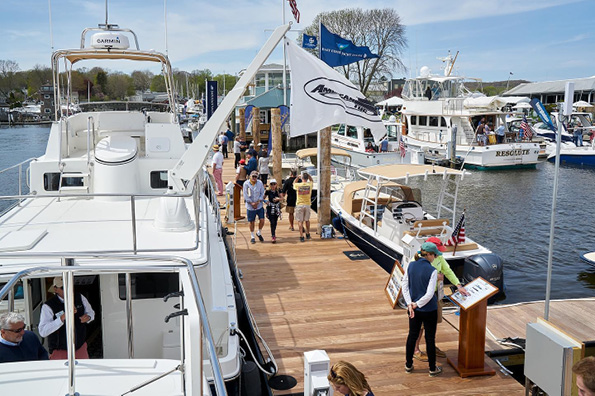 The 2021 CT Spring Boat Show in Essex, CT is On!