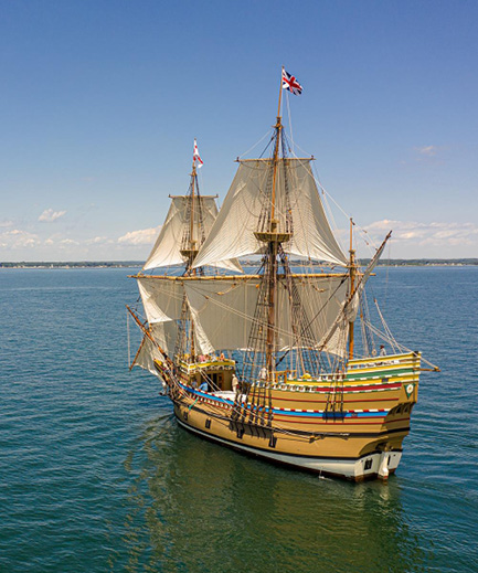 Mayflower II Receives Paul & Niki Tsongas Award