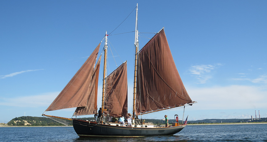 Schooner Ginny Marie Brings Old School Sailing to Long Island’s North Shore