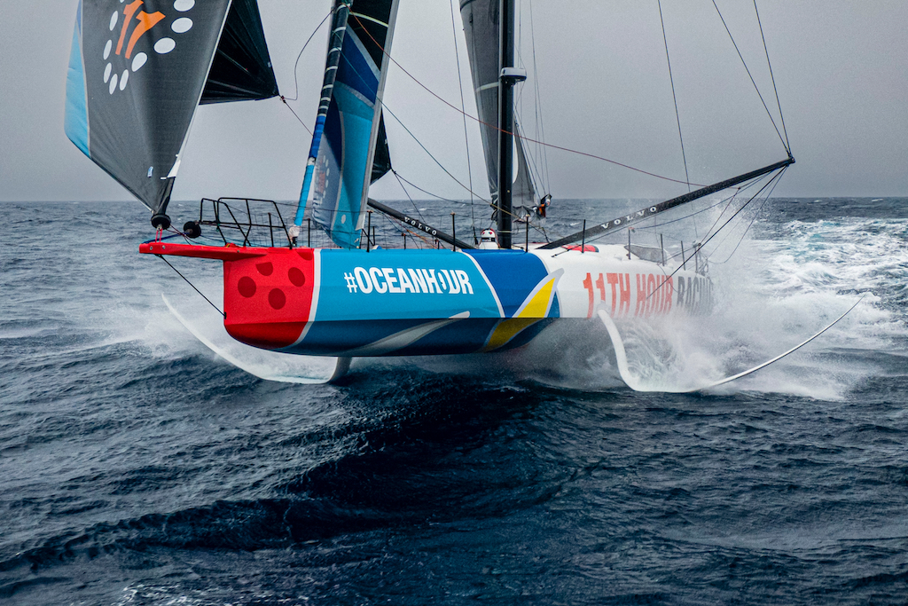 Zoom call with three of The Ocean Race boats