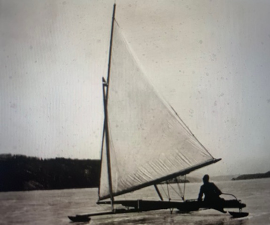 Hudson River Ice Yachting History