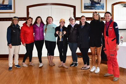 Bristol YC Survives – and Wins! – Windy Women’s 2v2 Team Race