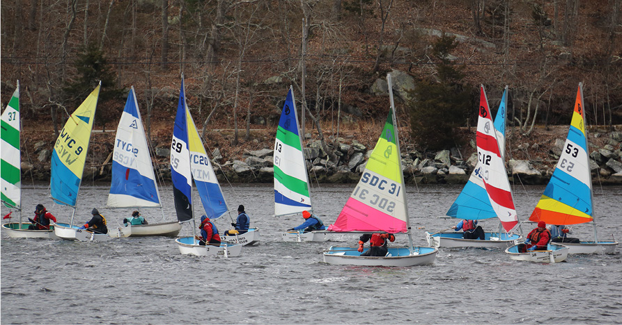 The Corinthians Annual Frostbite Regatta for the Ed Colie Memorial Trophy