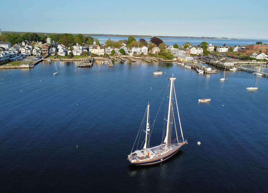 Stonington Harbor Steps It Up