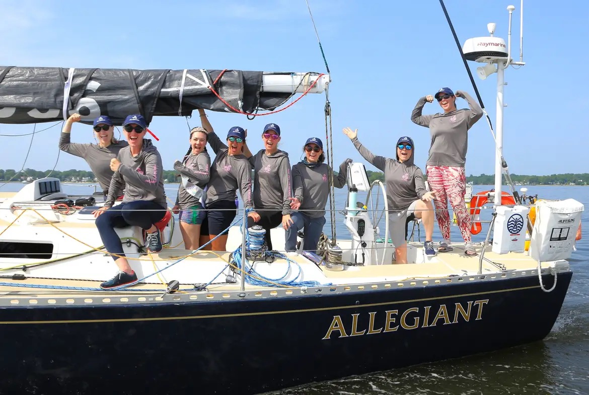 First All-Women Crew Finishes 2025 Annapolis-Newport Race