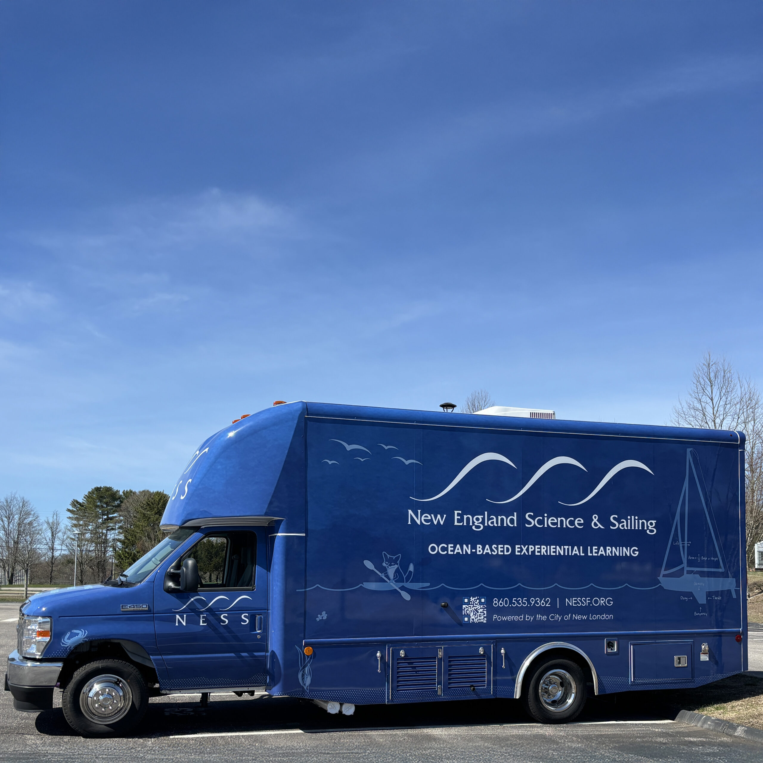 New England Science & Sailing Foundation Launches Mobile Classroom Powered by the City of New London