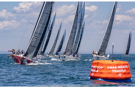 Upwind Tactics in Big Fleets